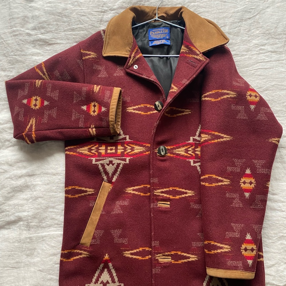 Vintage 90s Pendleton Wool Coat, M